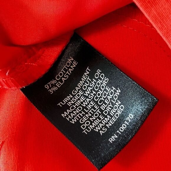 Adrianne Vitadini Dress Pants ankle Size 4 Coral pink stretch - Picture 4 of 13